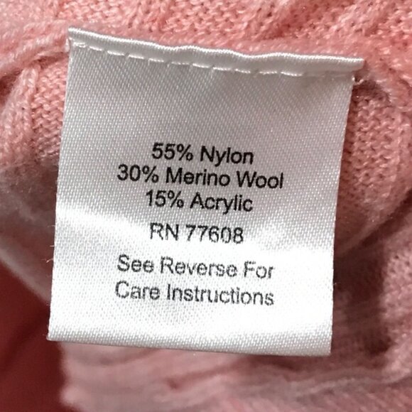 J. Peterman Peach Heather scope neck drop sleeves scope neck - Picture 3 of 4